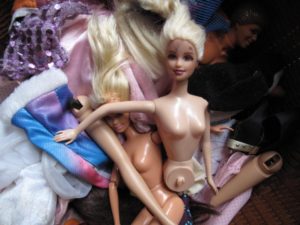 Barbies décharnées